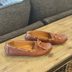 Clarks Brown Leather Loafers